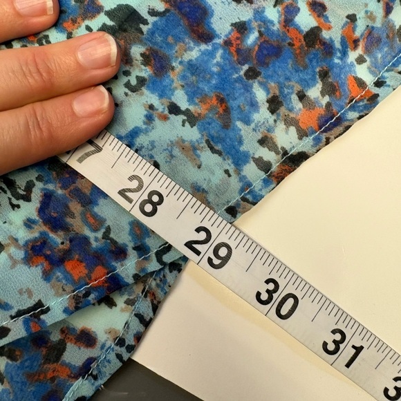 Junarose flowy printed layered sleeveless Flowy feminine tank top womens size 24 - Picture 7 of 7